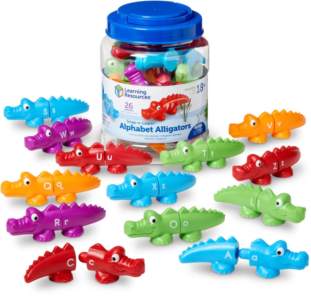Learning Resources Snap-n-Learn Alphabet Alligators LER6704