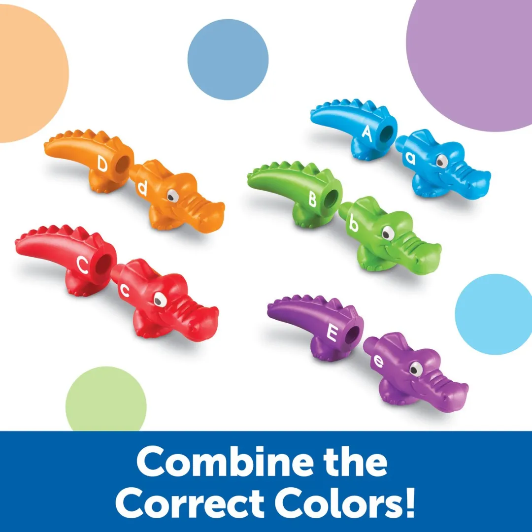 Learning Resources Snap-n-Learn Alphabet Alligators LER6704