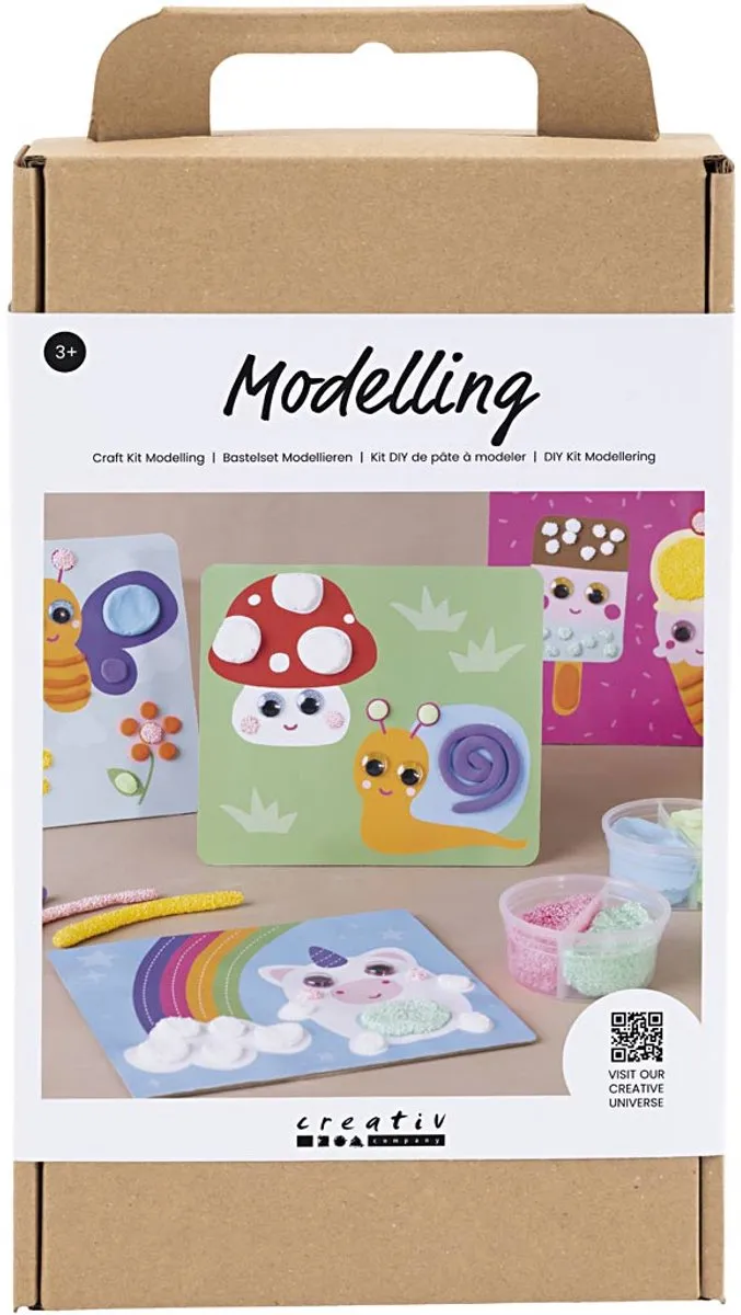 Creativ Company Startersset Boetseren & Schilderen