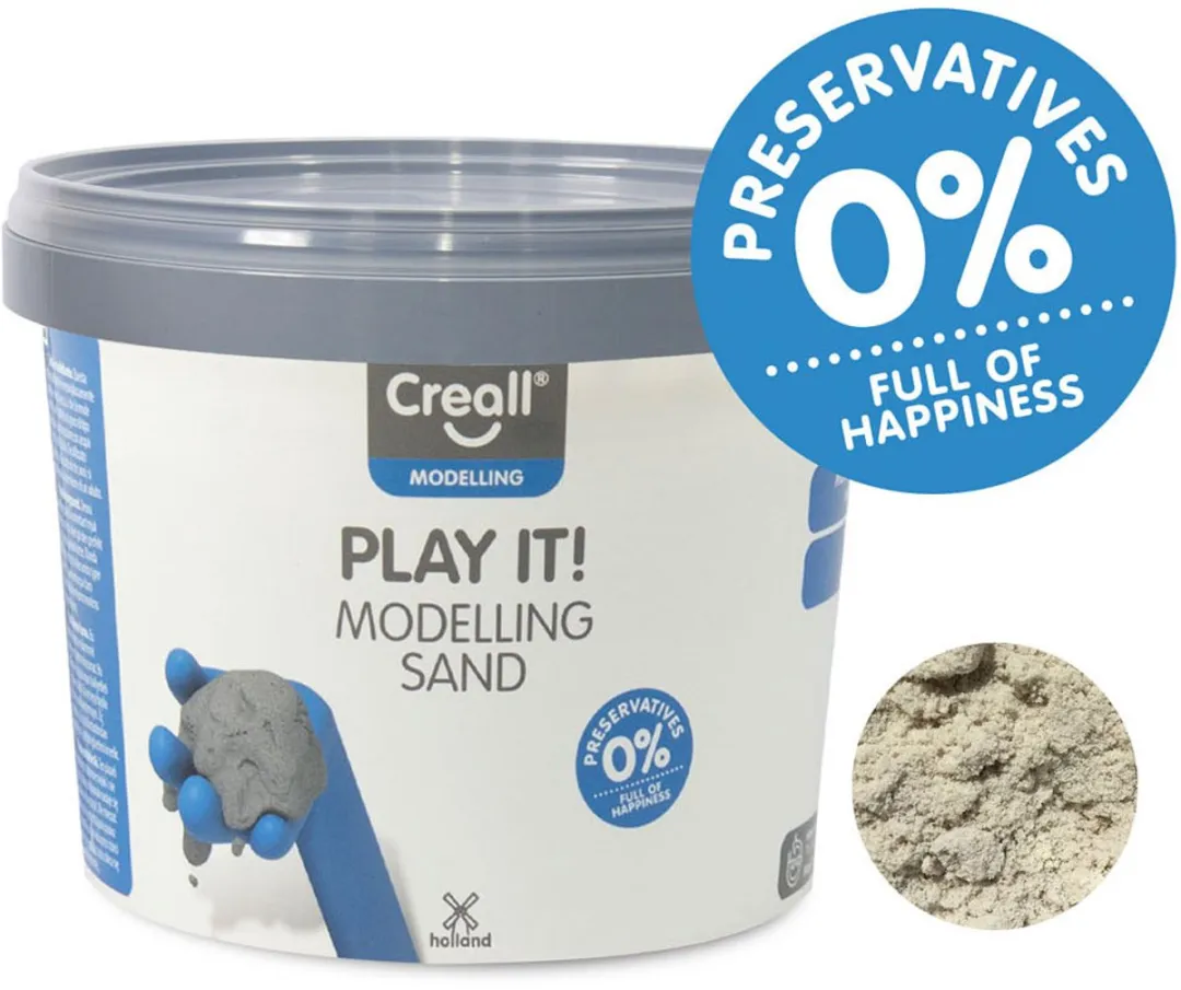 Creall Play it! Modelleerzand 750g