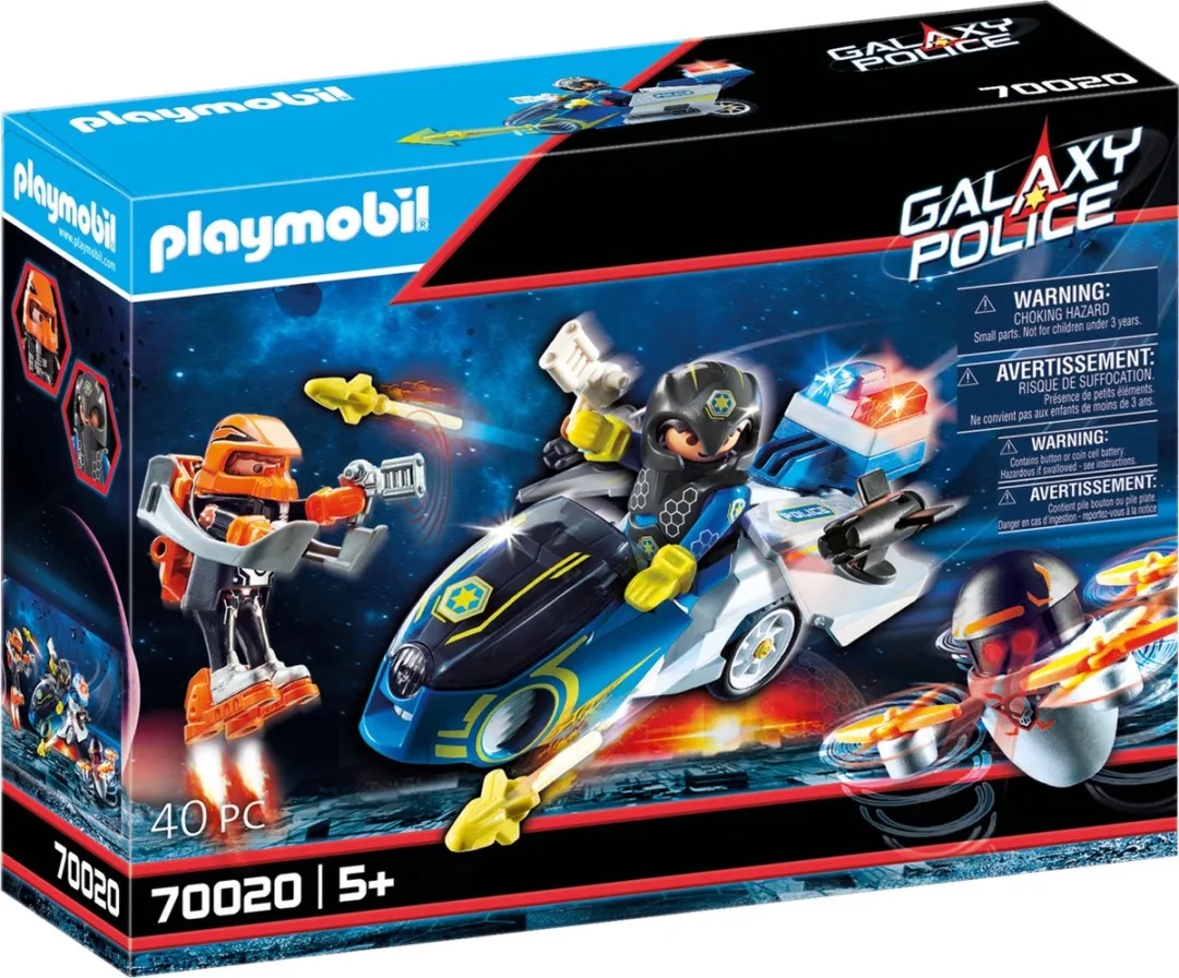 Playmobil Galaxy Police Motorfiets 70020