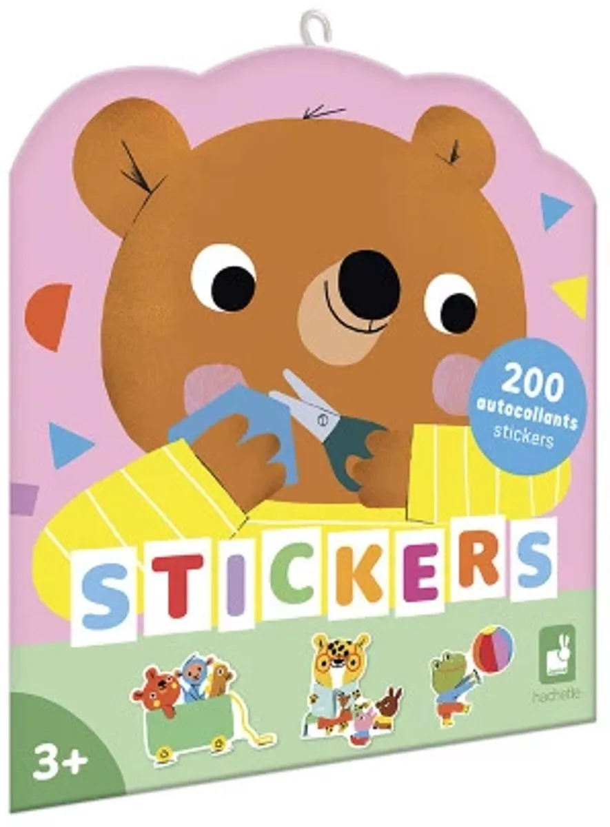 Janod Stickers Dieren op de Kleuterschool
