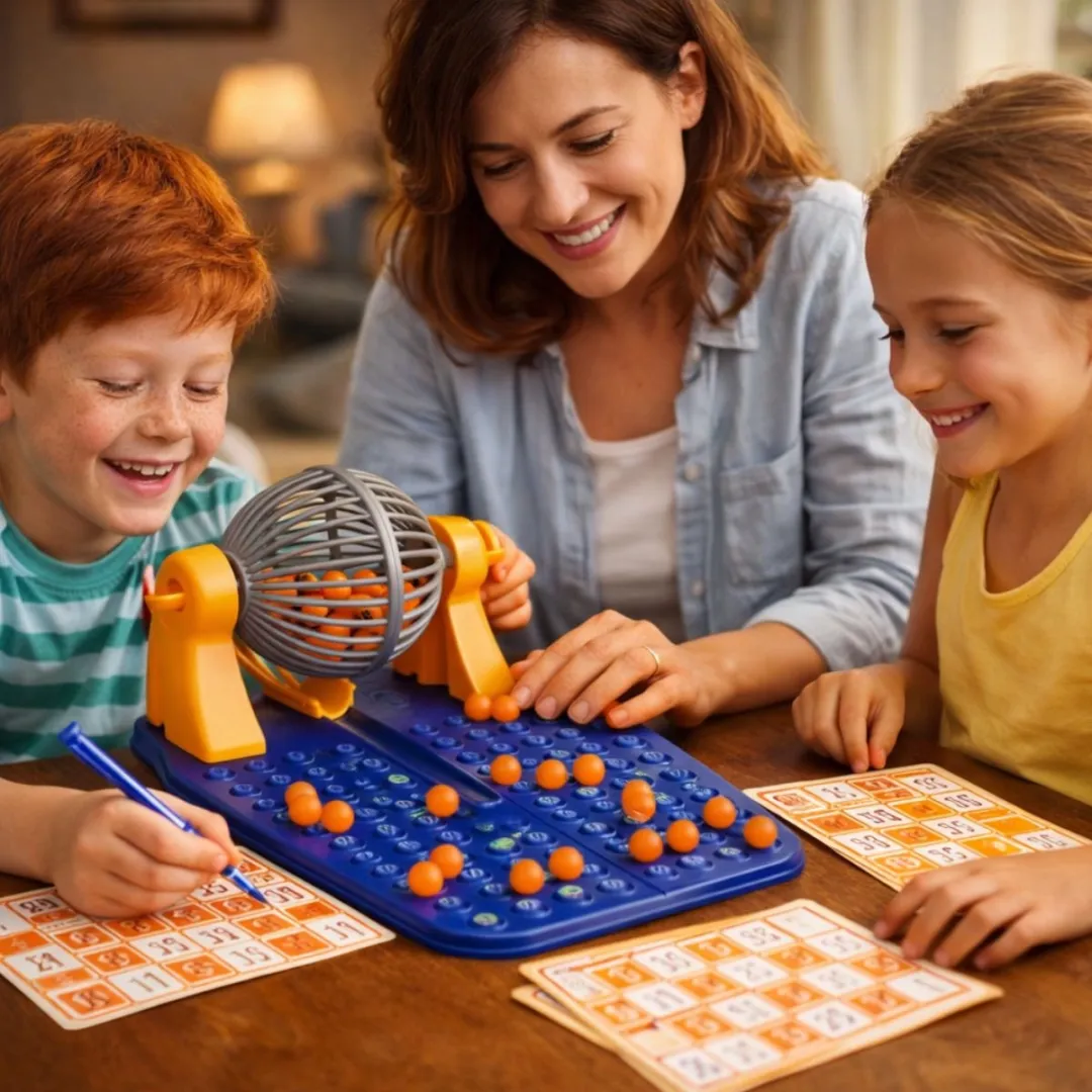 Eddy Toys Bingo Spel - Draaimolen met 48 Kaarten