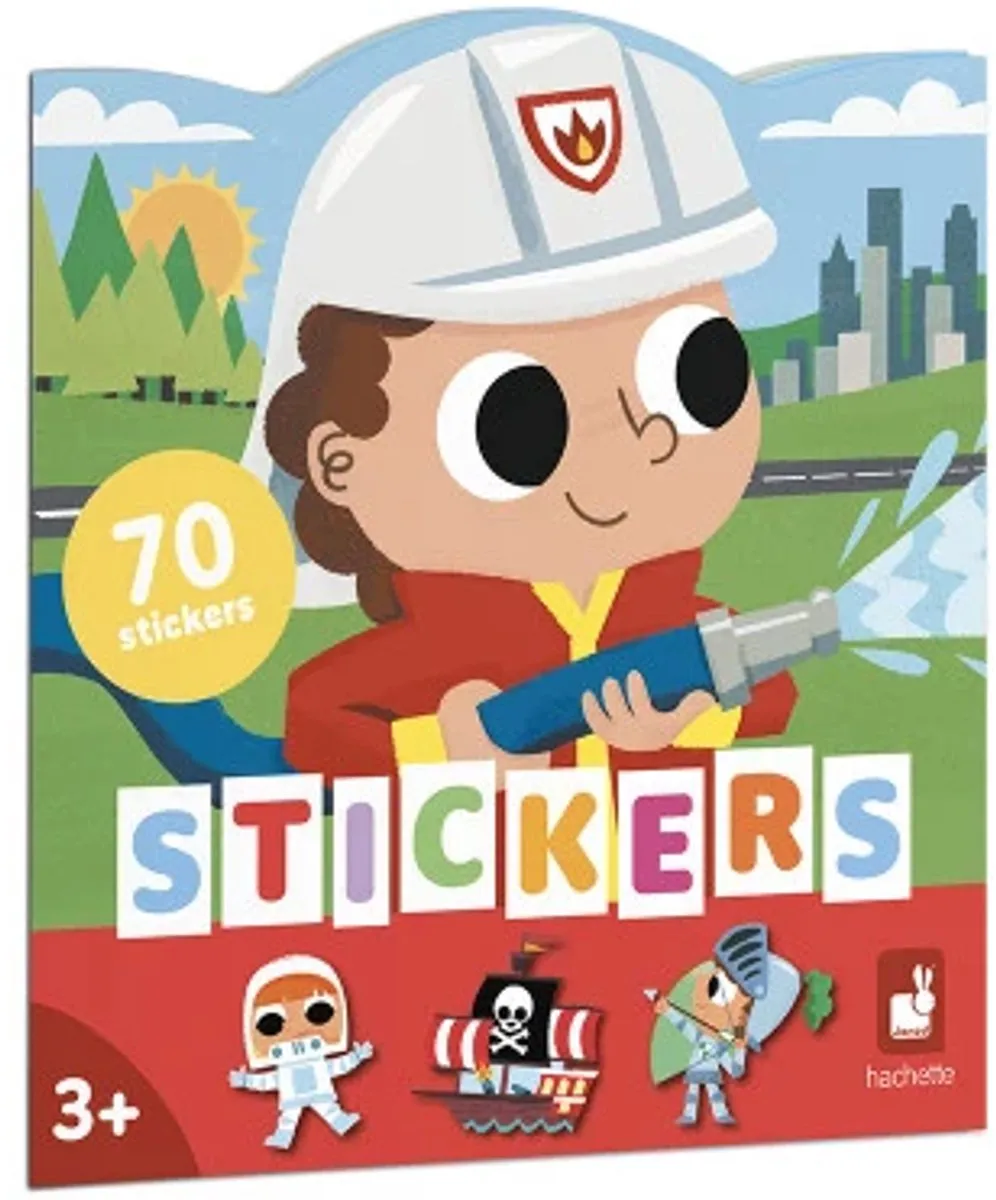 Janod Stickerboek Avonturen