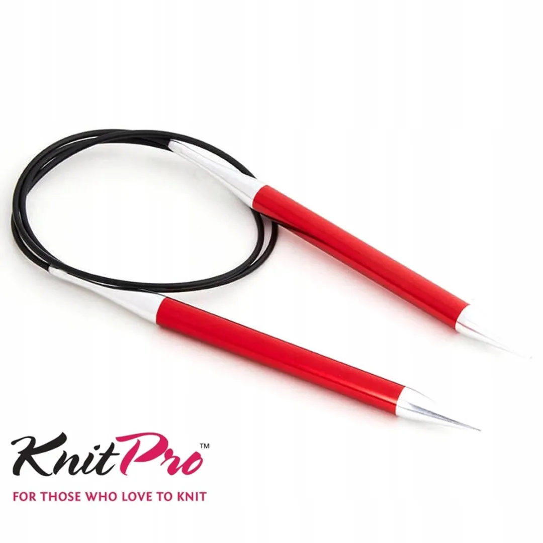 KnitPro Zing Metaaldraadbreinaalden 22,5cm 2,75mm - Rood