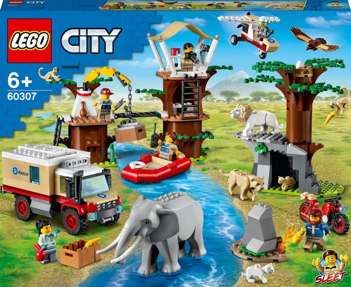 LEGO City Wildlife Rescue Kamp 60307