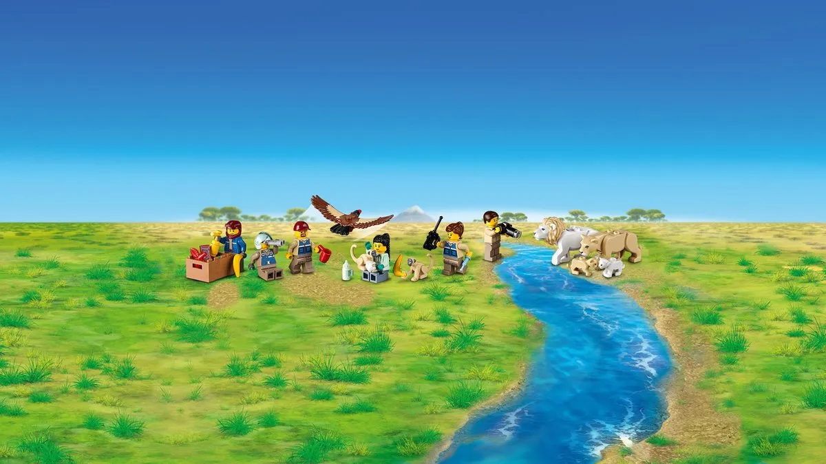 LEGO City Wildlife Rescue Kamp 60307 - 503 Stukken - afbeelding 3 van 6