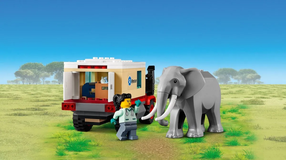 LEGO City Wildlife Rescue Kamp 60307 - 503 Stukken - afbeelding 5 van 6