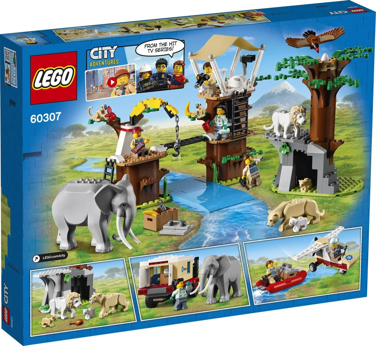 LEGO City Wildlife Rescue Kamp 60307 - 503 Stukken - afbeelding 6 van 6