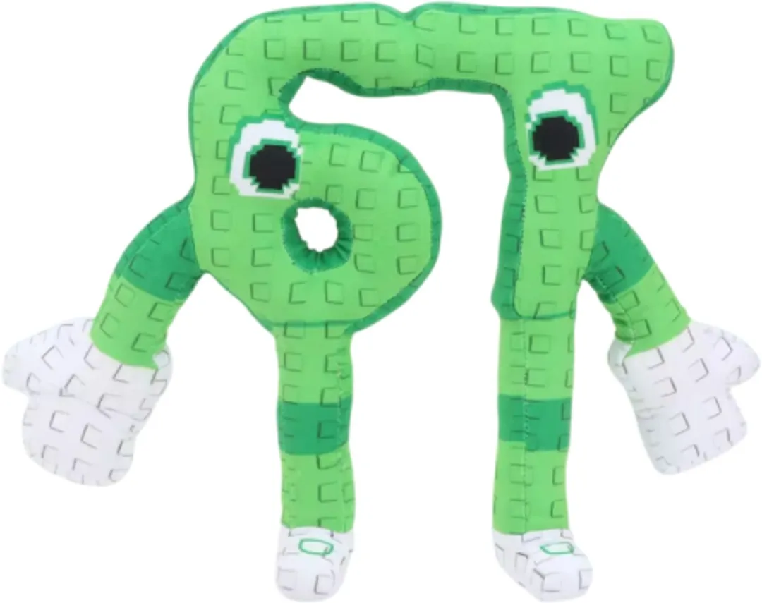 Topknuffels Six-Seven Groen Pluche Knuffel 25cm