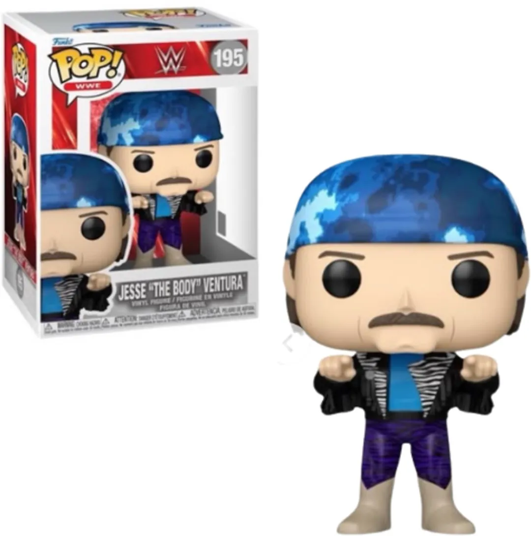 Funko Pop! WWE Jesse 'The Body' Ventura #195 - Multi