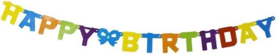 Eddy Toys Happy Birthday Letterslinger 146cm