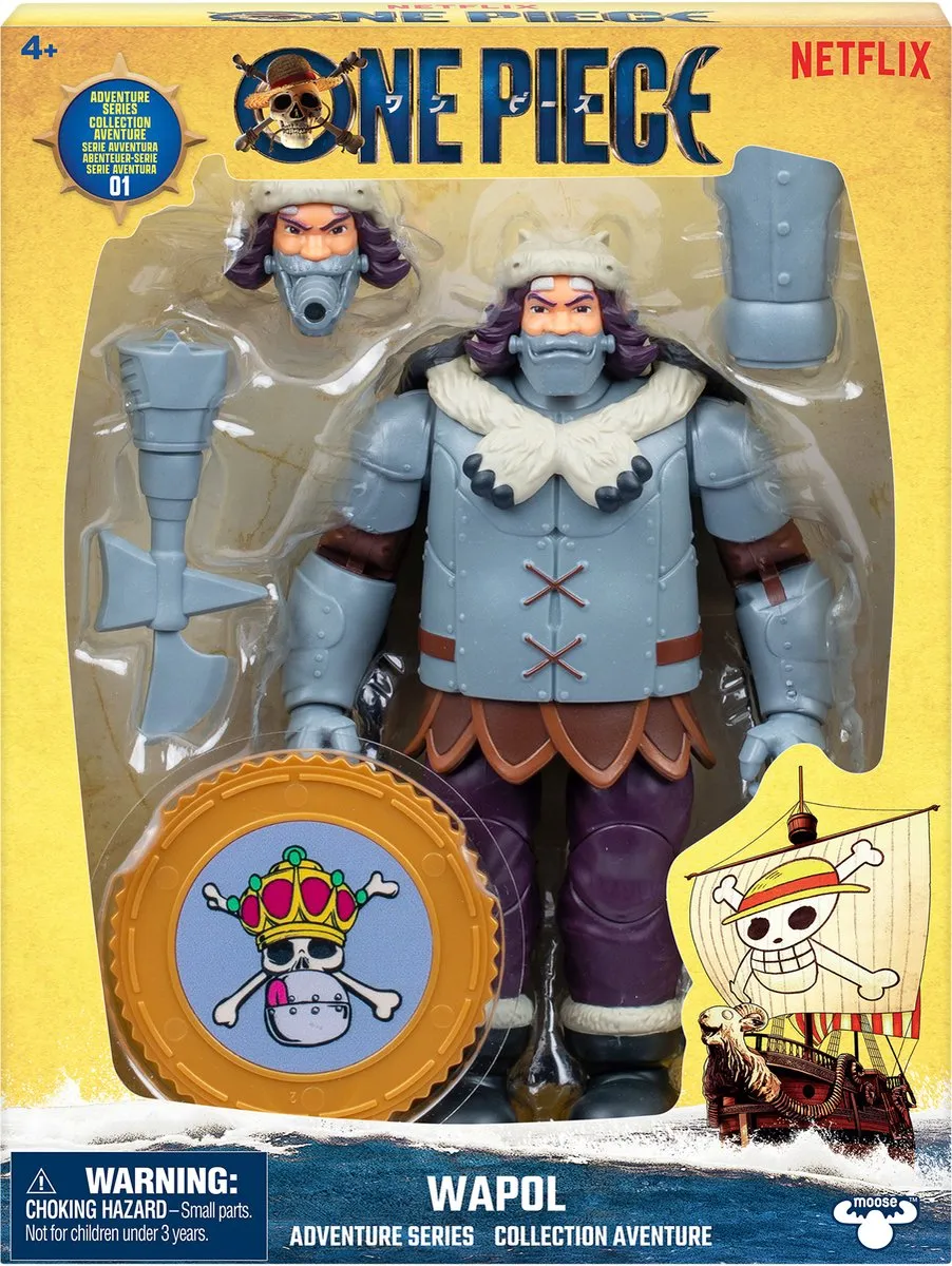 Moose Toys One Piece Wapol Actiefiguur 16cm - Multikleur