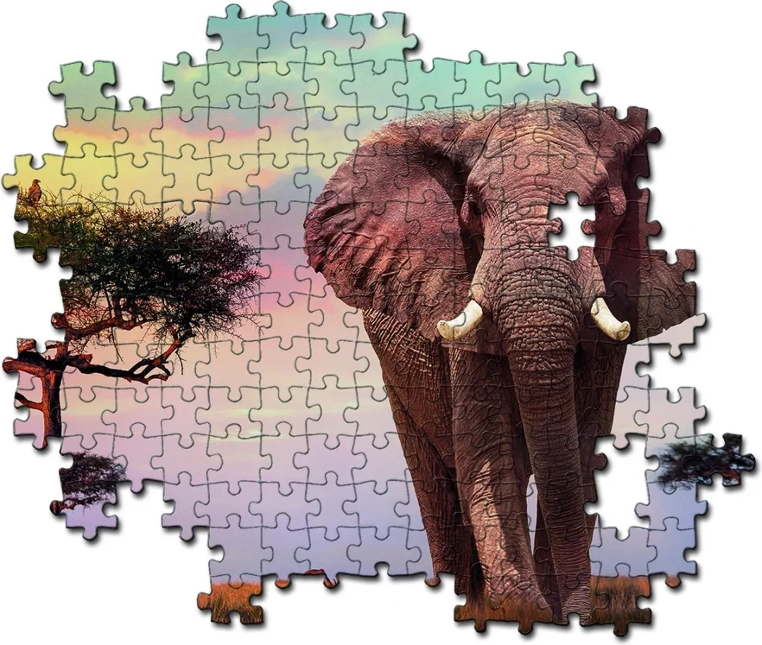 Clementoni African Sunset Puzzel 500 Stuks - Multikleur - afbeelding 4 van 6