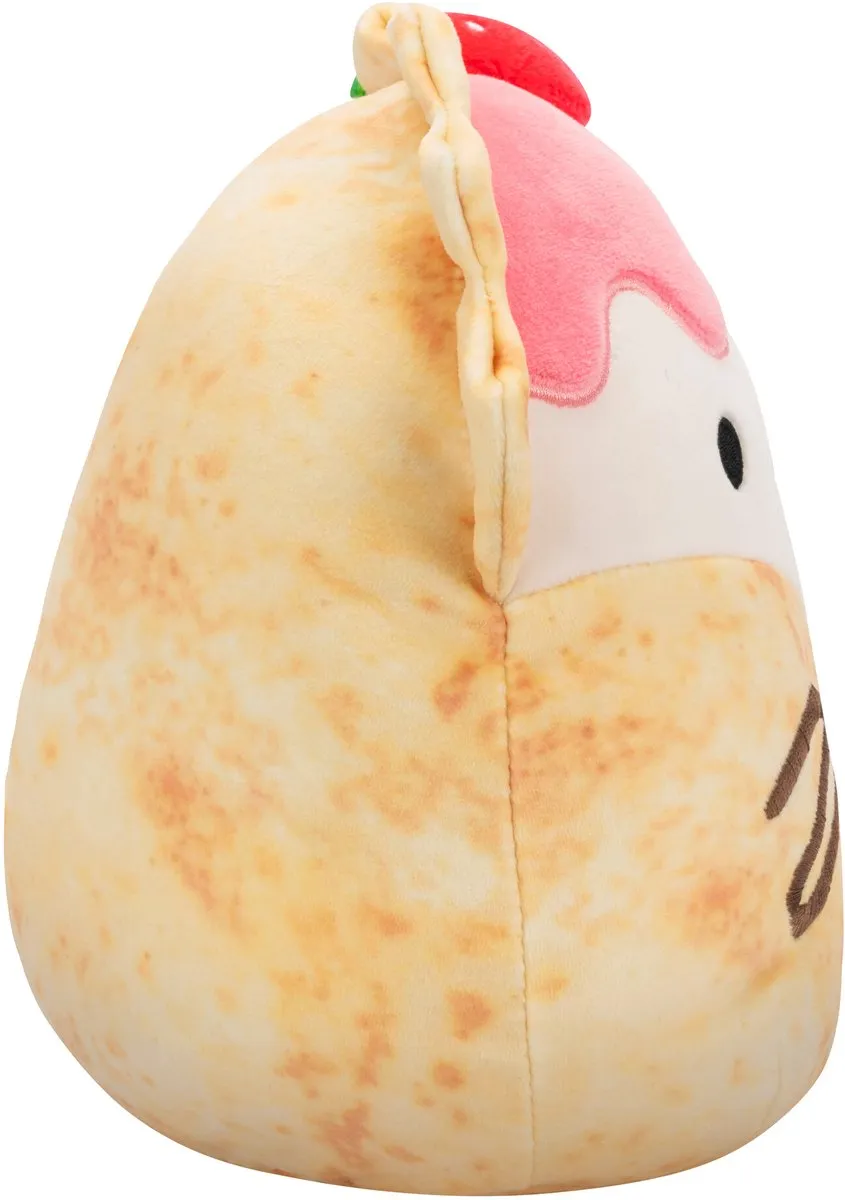 Squishmallows Gasten Strawberry Crepe 19cm - Pluche