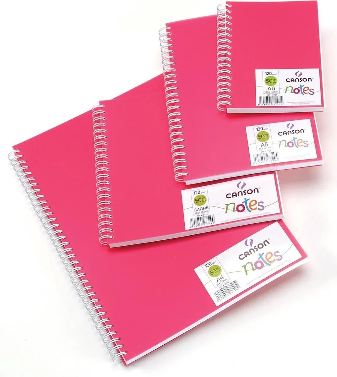 Canson Notes A5 Schetsboek Roze