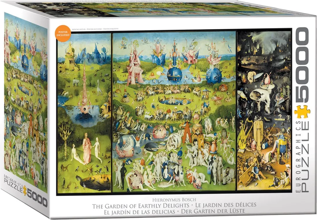 Eurographics The Garden of Earthly Delights Puzzel 5000 Stuks