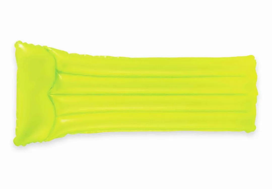 Intex Luchtbed Economats 183x69cm - Geel