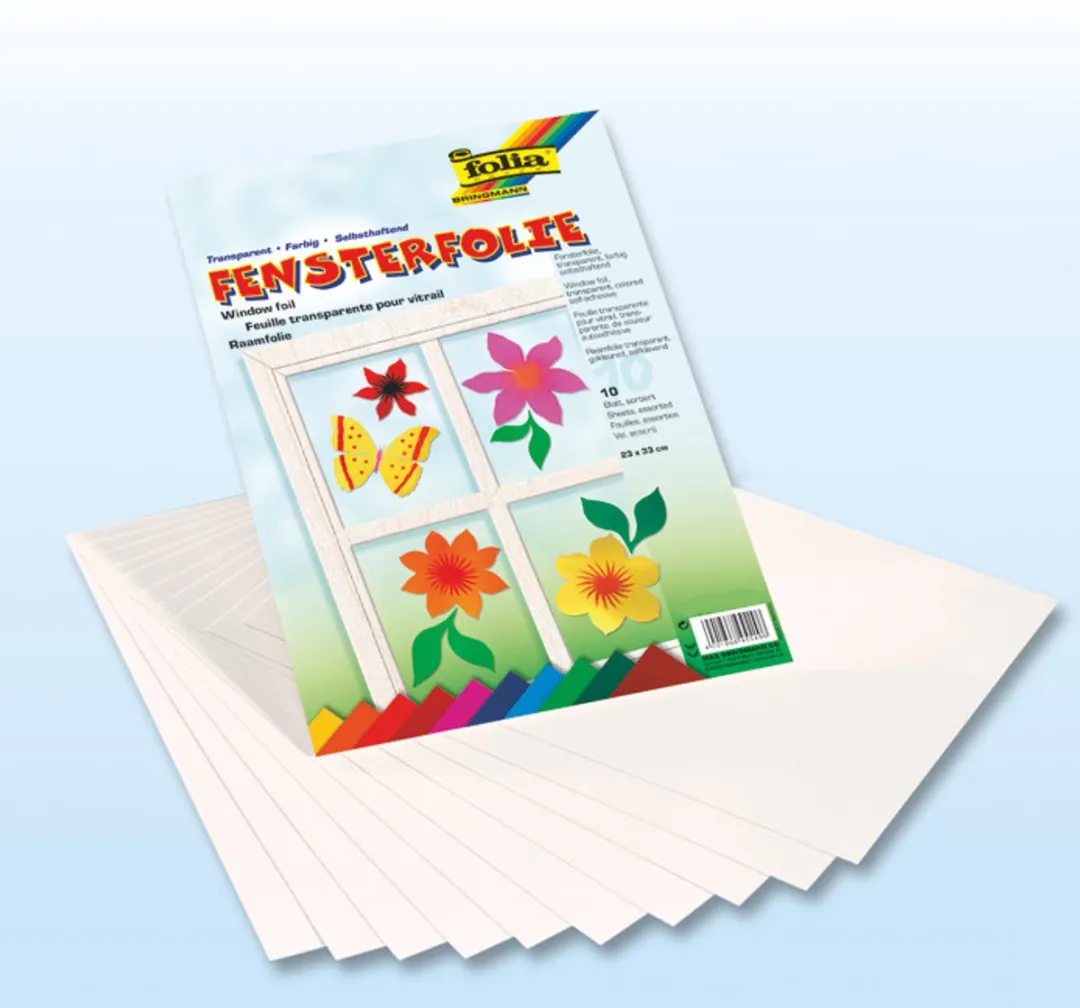 Folia Transparant Raamfolie 10 Stuks