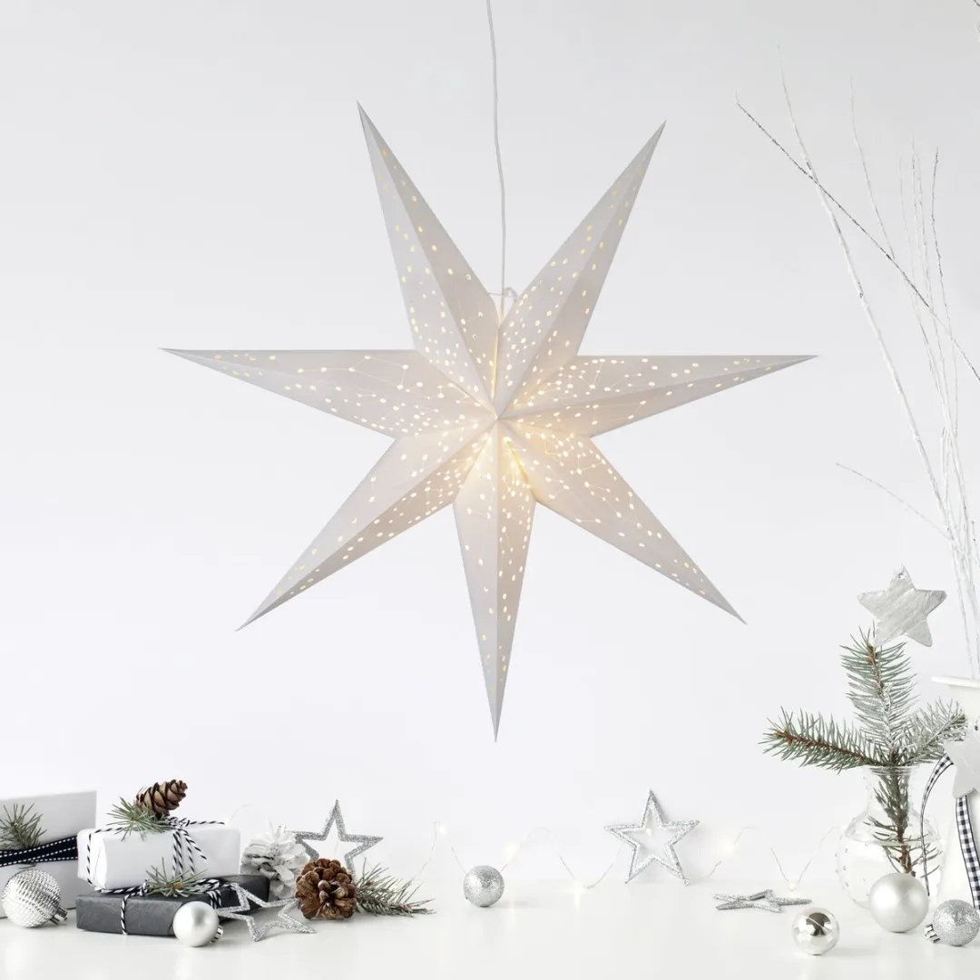 Star Trading Kerstster Galaxy 3D - Ø100cm - Zilver