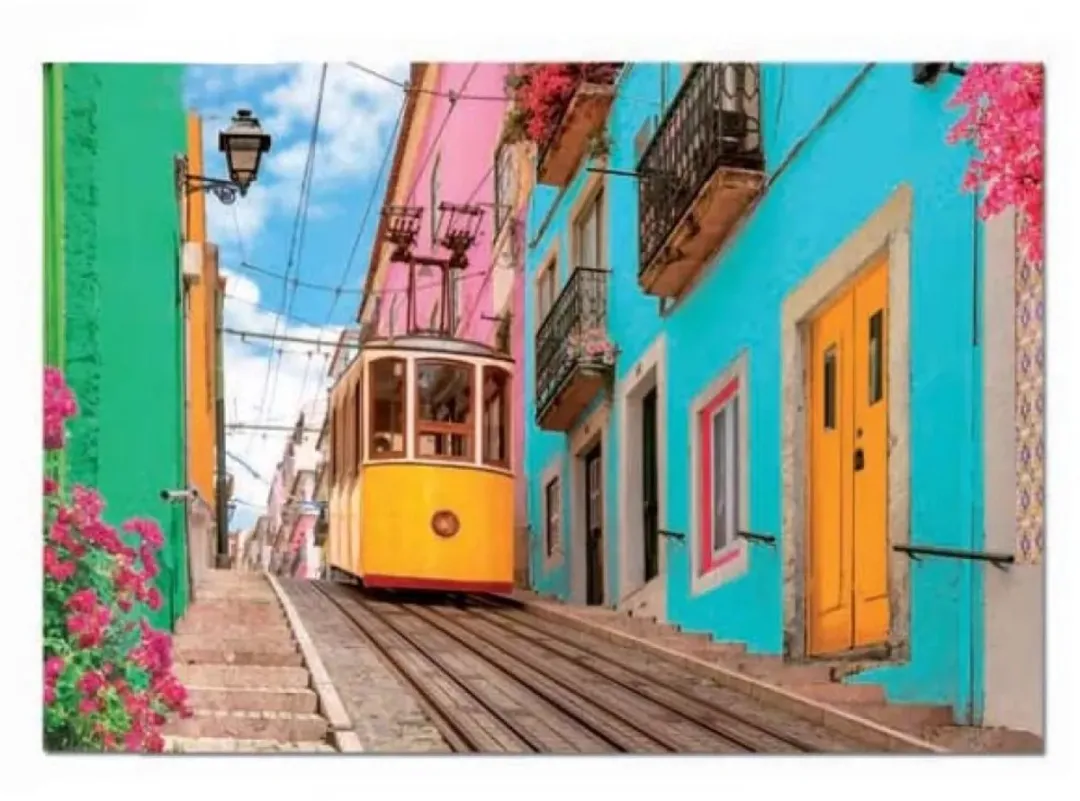 Educa Colourful Lisbon Legpuzzel 1000 Stuks - Meerkleurig