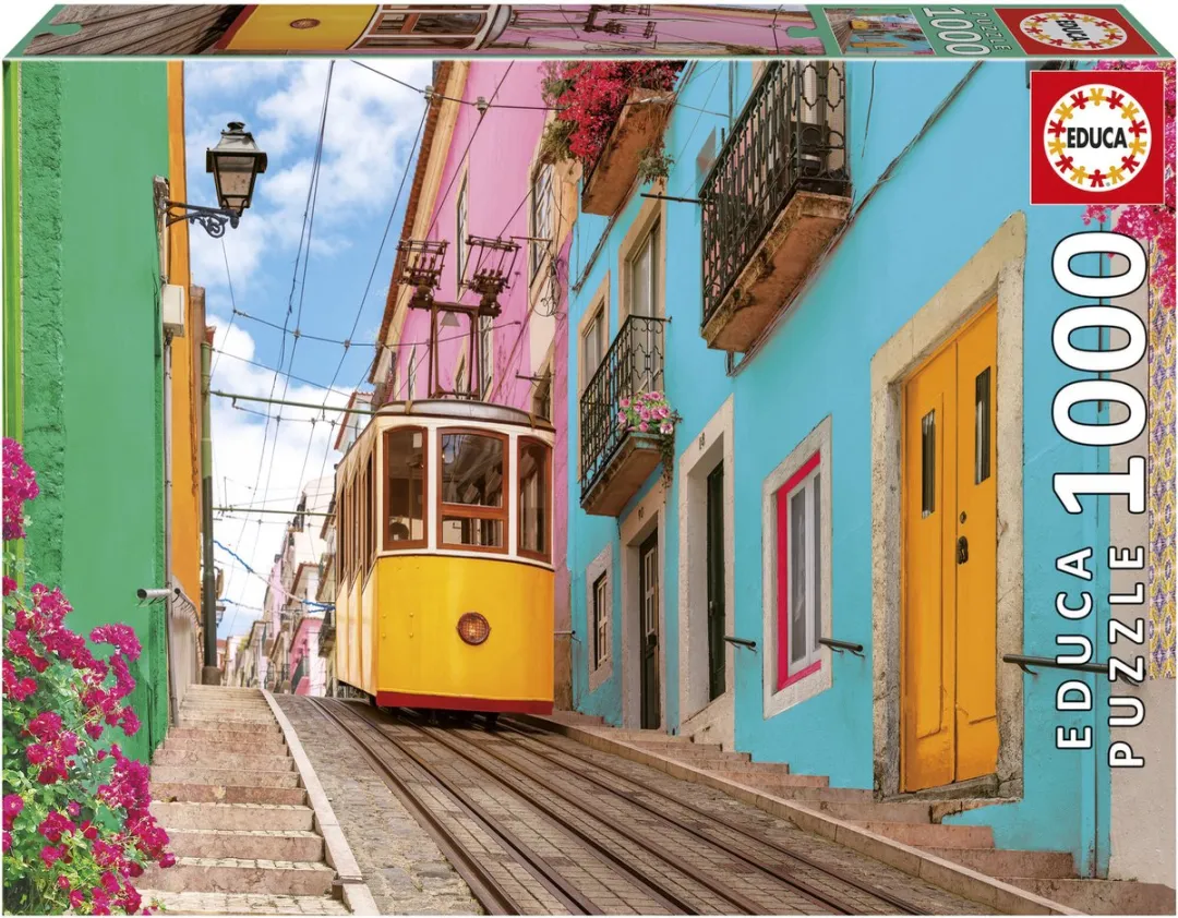Educa Colourful Lisbon Legpuzzel 1000 Stuks - Meerkleurig