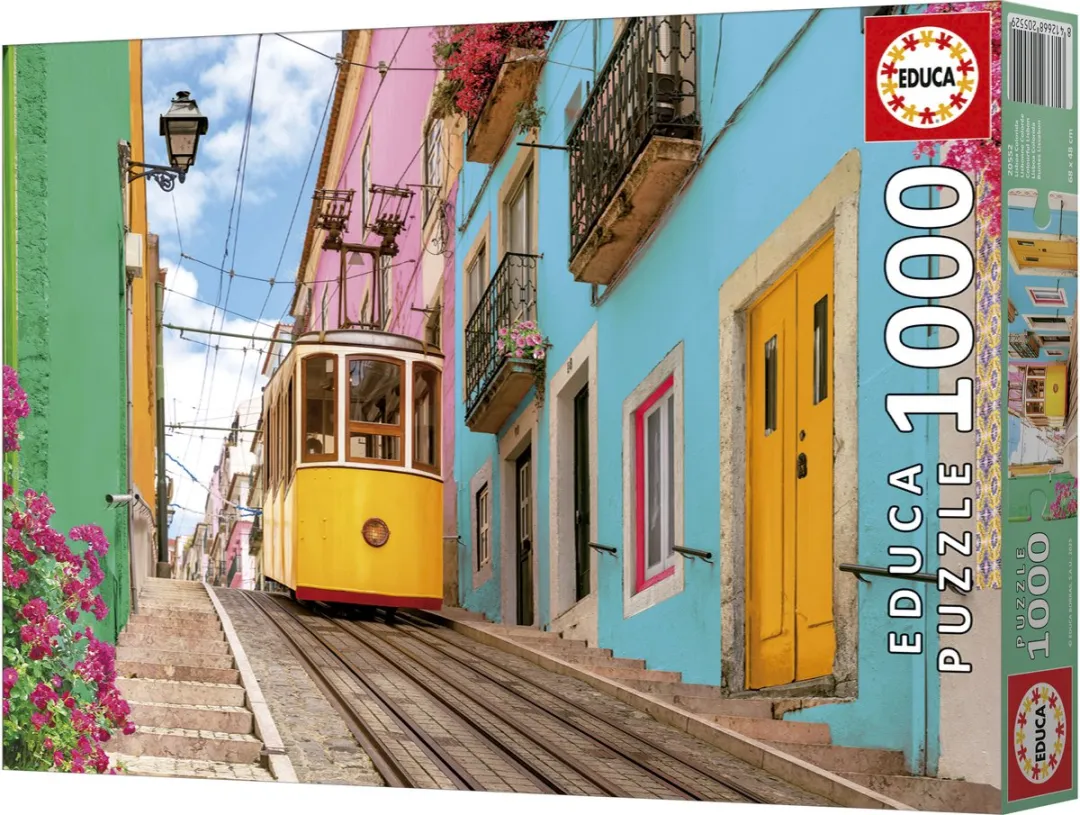 Educa Colourful Lisbon Legpuzzel 1000 Stuks - Meerkleurig