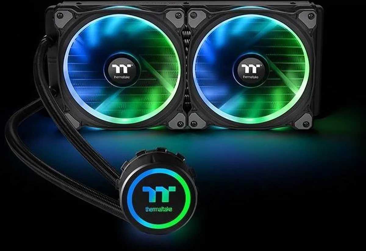 Thermaltake Floe Riing RGB 280 TT Waterkoeler - 2x 14cm