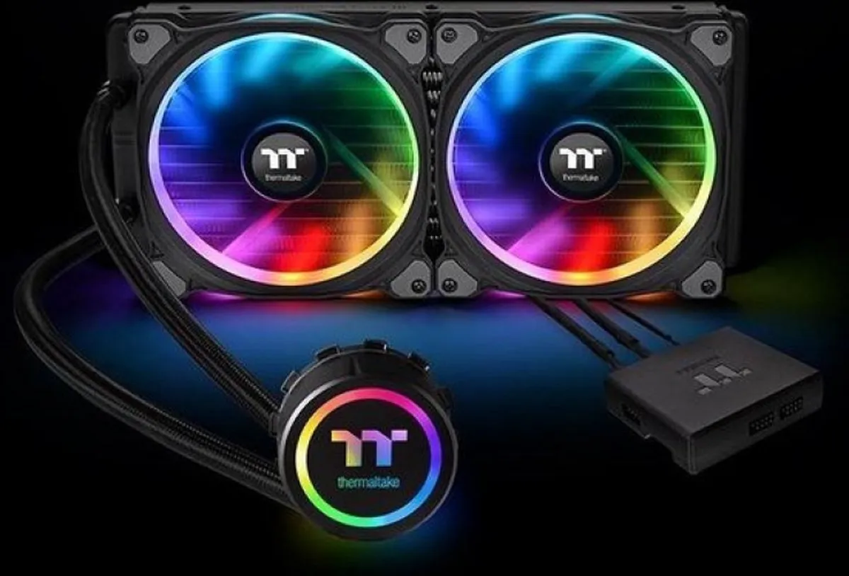 Thermaltake Floe Riing RGB 280 TT Waterkoeler - 2x 14cm
