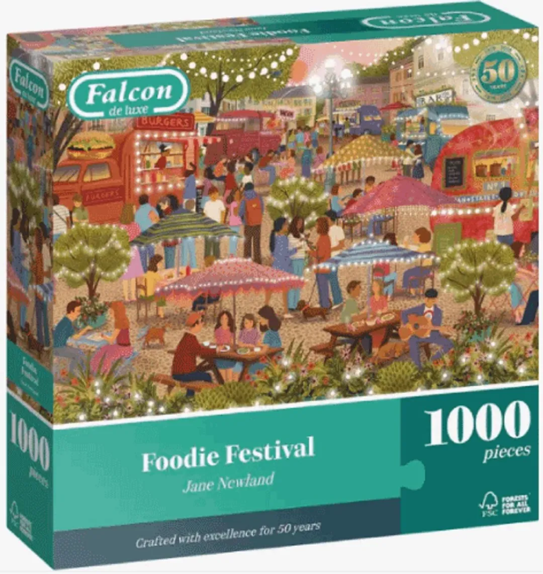 Jumbo Falcon Foodie Festival Puzzel 1000 Stuks - Meerkleurig