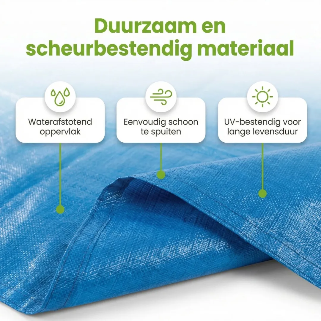 Intex Grondzeil 472x472cm - Blauw - MPN 28048