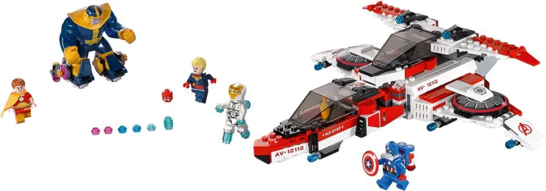 LEGO Super Heroes Avenjet Ruimtemissie 76049 - 523 Stukken