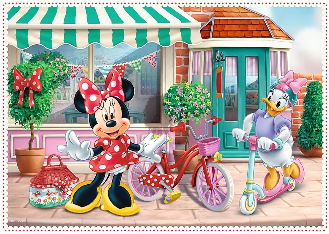 Trefl Minnie Mouse Puzzle 71 Stuks - 4-in-1 Set