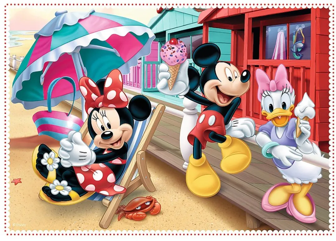 Trefl Minnie Mouse Puzzle 71 Stuks - 4-in-1 Set