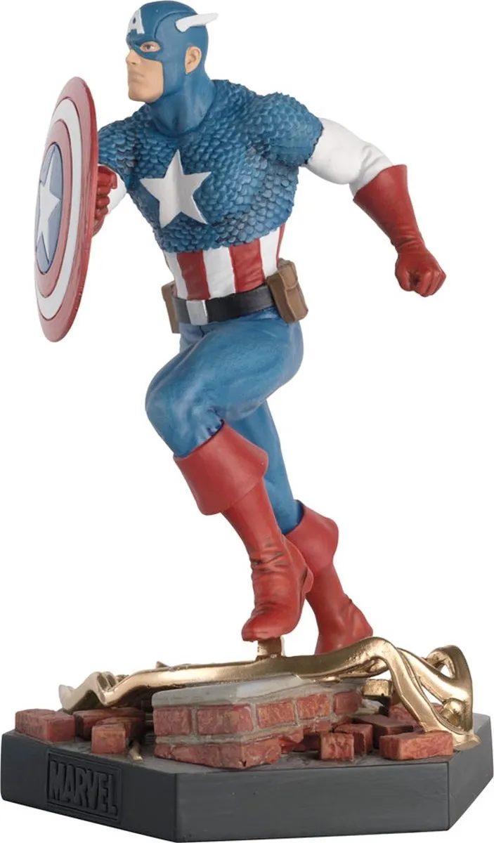 Marvel Captain America Resin Statue 13cm MVSEN002