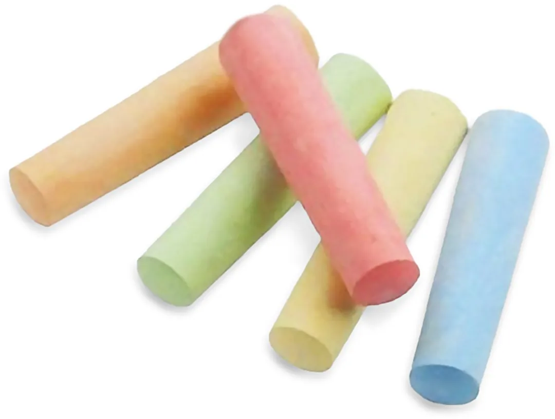 Eddy Toys Krijt - 6 Stuks - 6 Kleuren