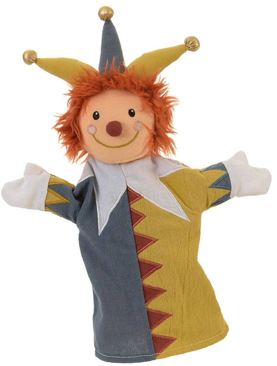 Egmont Toys Nar Harlekijn Handpop 29cm Meerkleurig