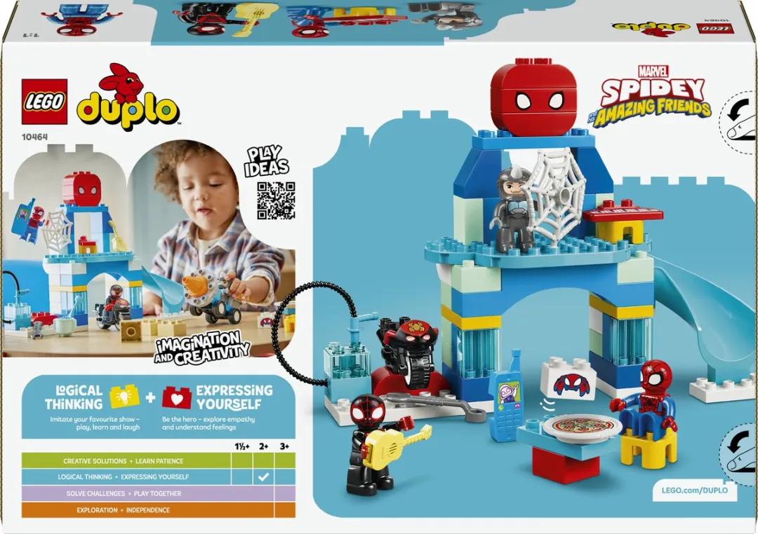 LEGO DUPLO Marvel Team Spidey Hoofdkwartier 10464 - 65 Stukken