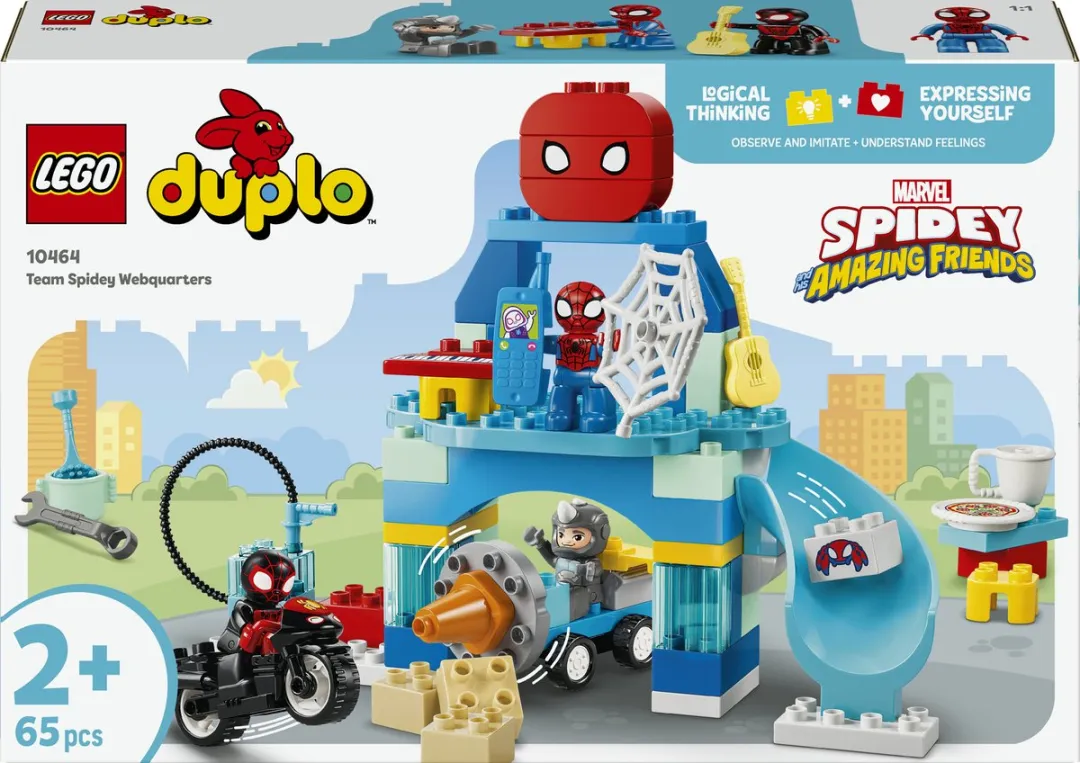LEGO DUPLO Marvel Team Spidey Hoofdkwartier 10464 - 65 Stukken
