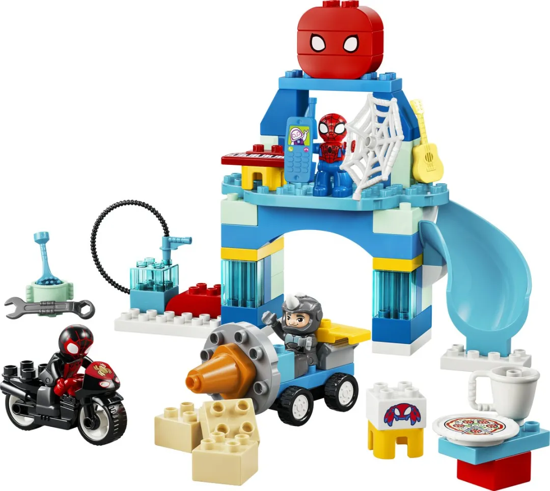 LEGO DUPLO Marvel Team Spidey Hoofdkwartier 10464 - 65 Stukken