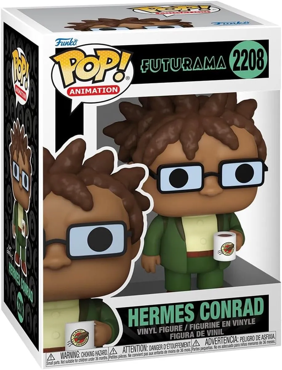 Funko Pop! Animation Hermes met Beker - 9cm - Meerkleurig