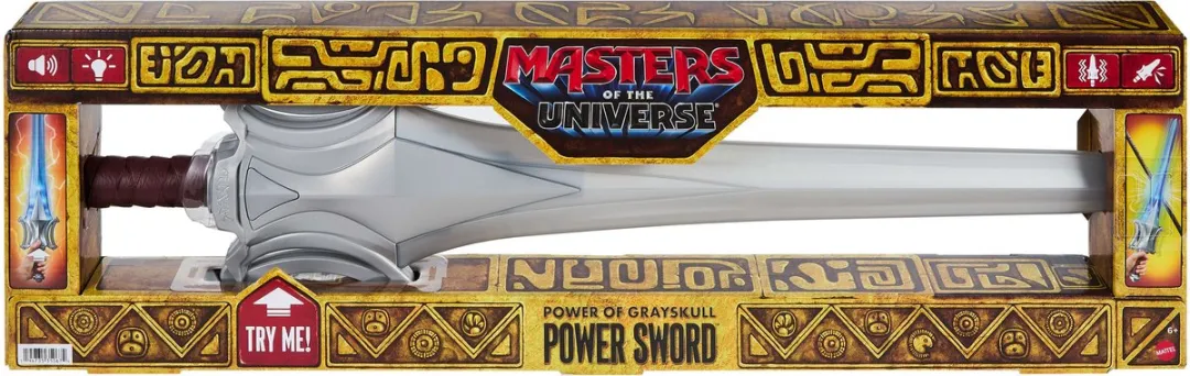 Mattel Masters of the Universe 2026 Powers Greyskull Zwaard - JKJ17 - Meerkleurig