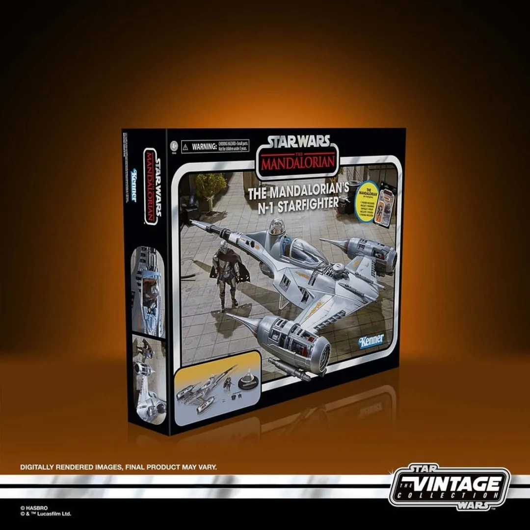 Hasbro The Mandalorian N-1 Starfighter Star Wars Figuur - Multi