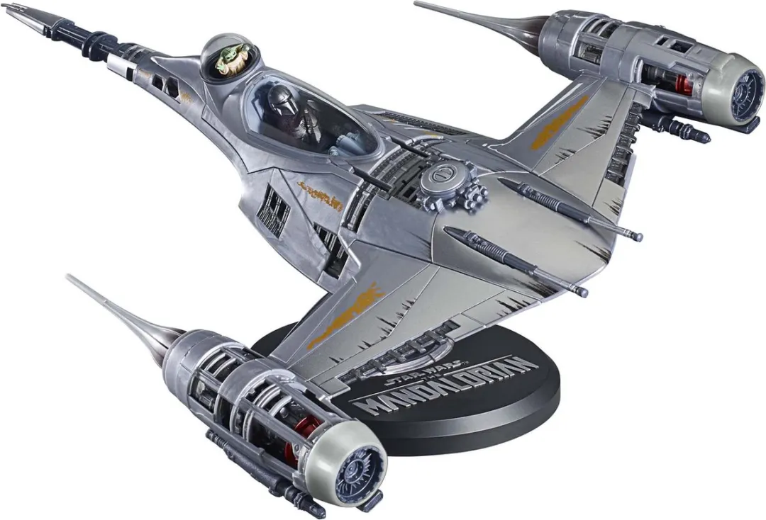 Hasbro The Mandalorian N-1 Starfighter Star Wars Figuur - Multi - afbeelding 6 van 6