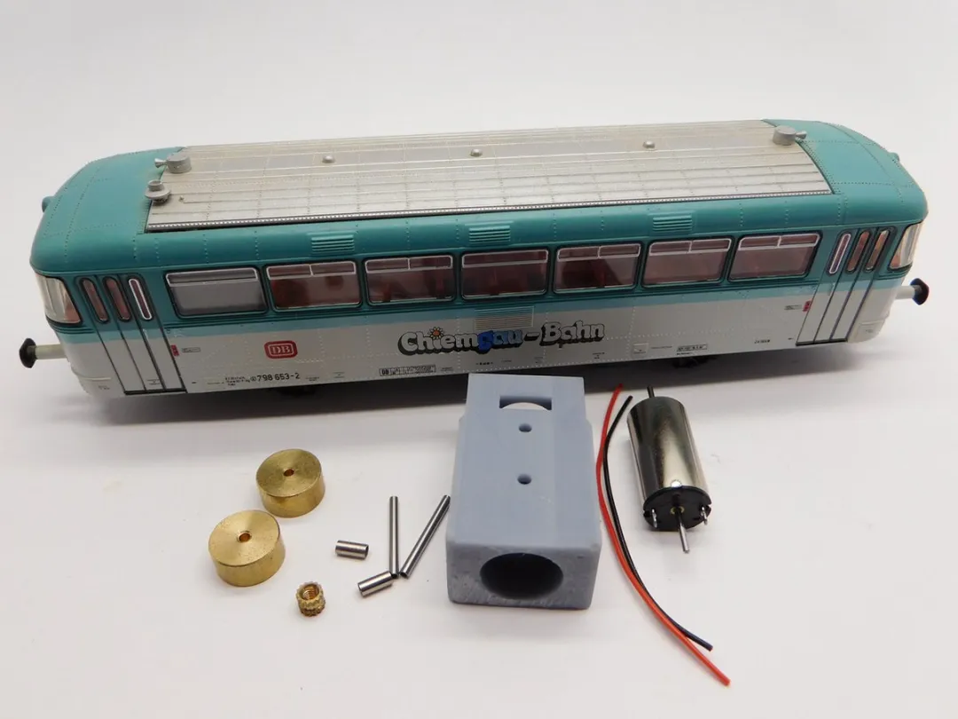 Roco HR013F Micromotor Ombouwset H0 - o.a. BR 104/740/E44