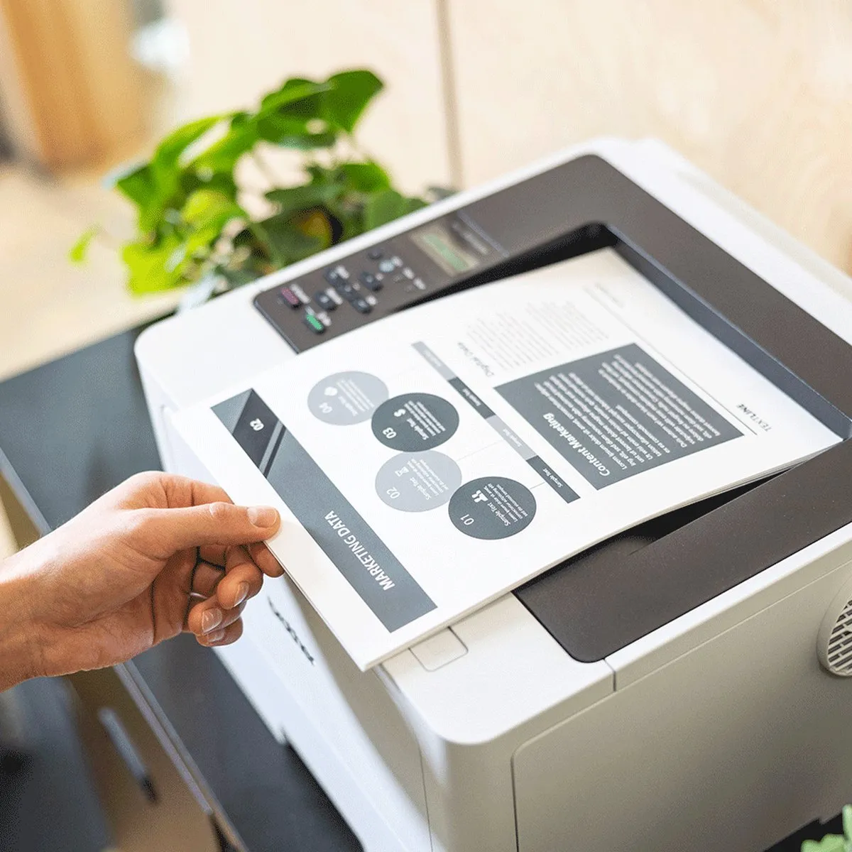 Brother HL-L5210DW Laserprinter - A4 - 1200x1200 DPI - Wifi
