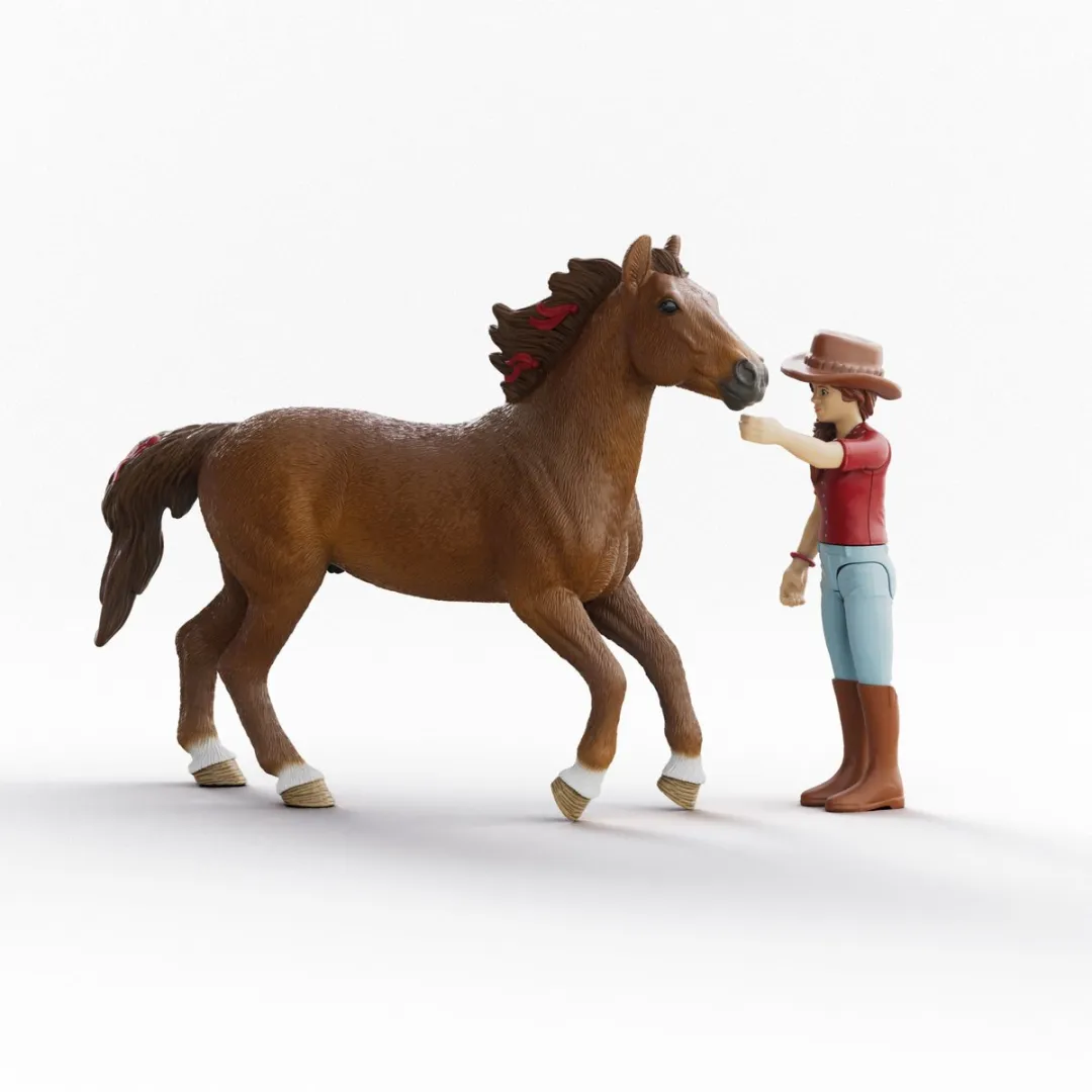 Schleich Horse Club Hannah & Cayenne 42711 - Multikleur