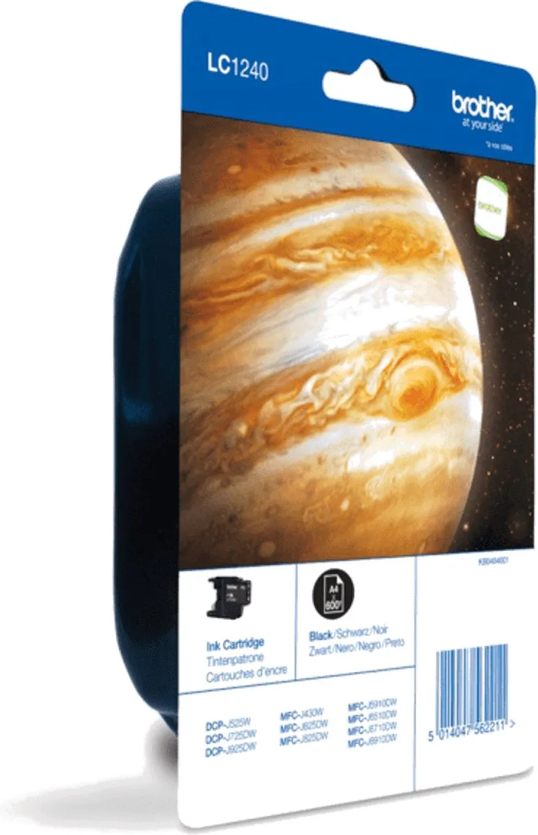 Brother LC-1240BKBP Inktcartridge - Zwart