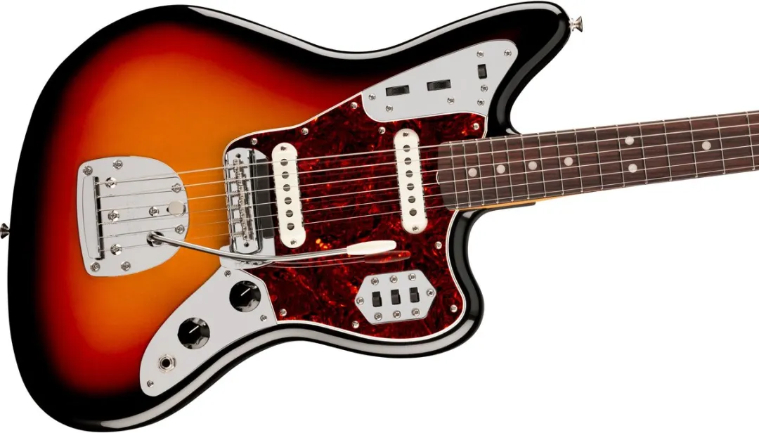Fender Vintera III Mid '60s Jaguar Elektrische Gitaar - 3-Color Sunburst
