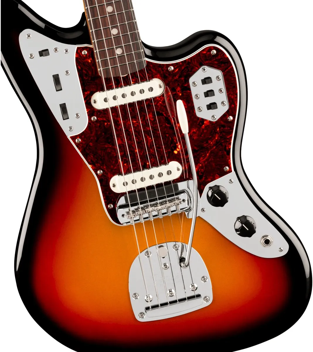 Fender Vintera III Mid '60s Jaguar Elektrische Gitaar - 3-Color Sunburst
